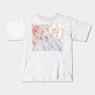 Mixed marbles collage Kids T-Shirt